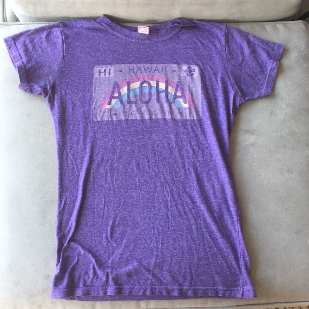 EXCLUSIVE PURPLE HAWAIIAN SHIRT (from hawaii)